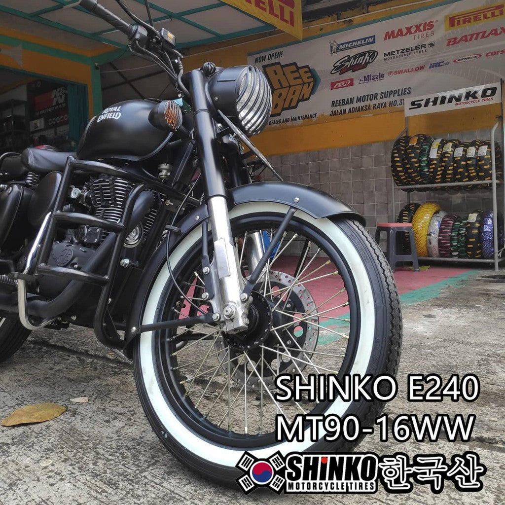 Shinko Tyres Tayar E240 Zig Zag Choppee Harley Davidson (MT90-16WW)