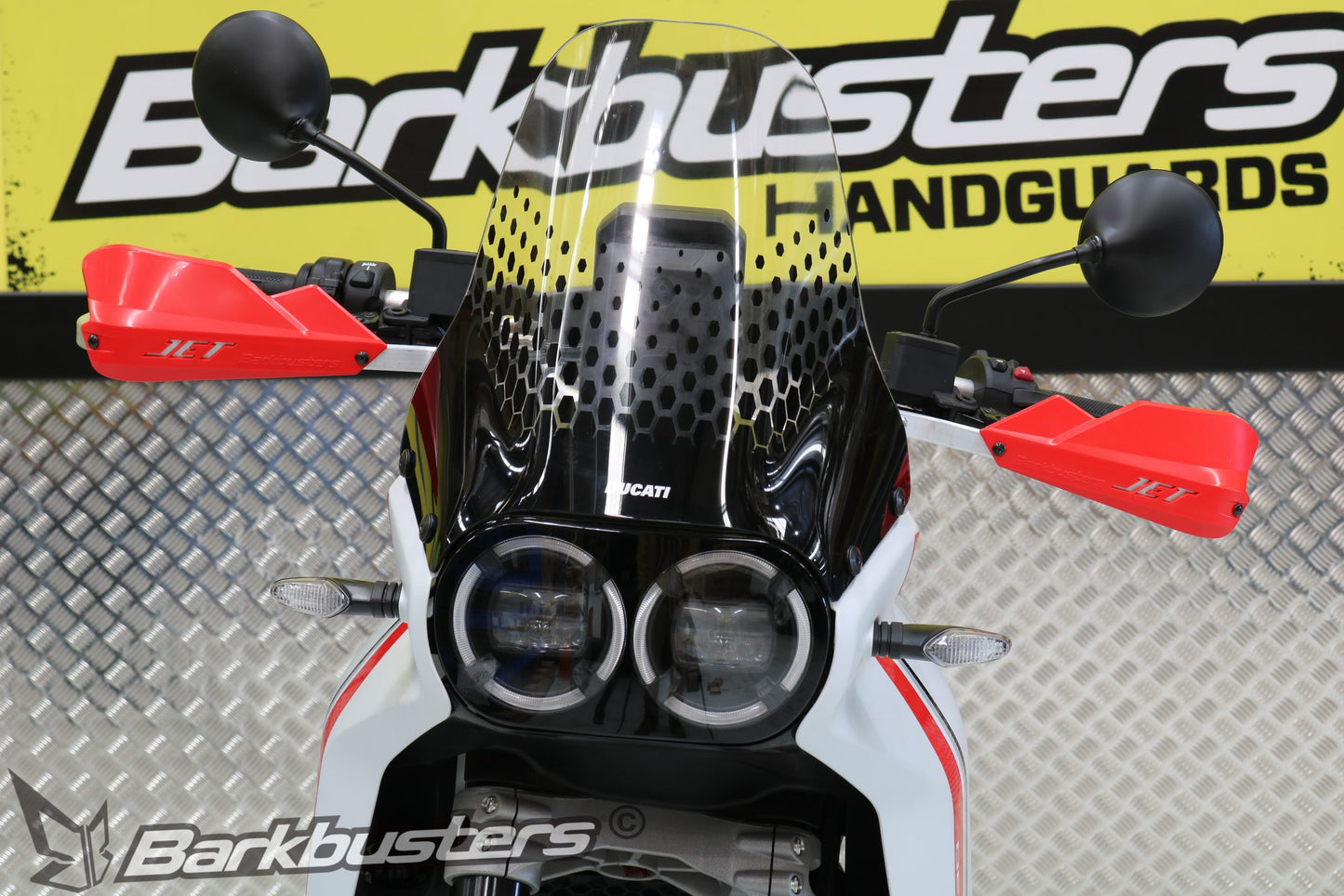 Barkbusters Handguard Kit fits for Ducati Dessert X ('22-), Ducati Dessert X Rally ('22-) (BHG-100-00-NP)