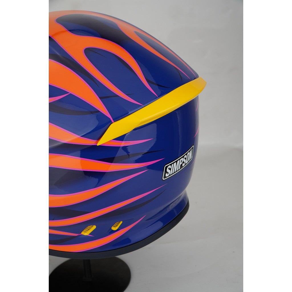 Simpson Helmet Darksome (WILDFIRE YELLOW)