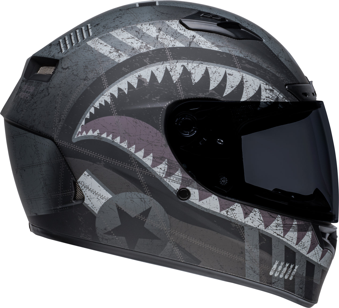 Bell Helmet Qualifier DLX MIPS (Devil May Care Matte Black/Grey)