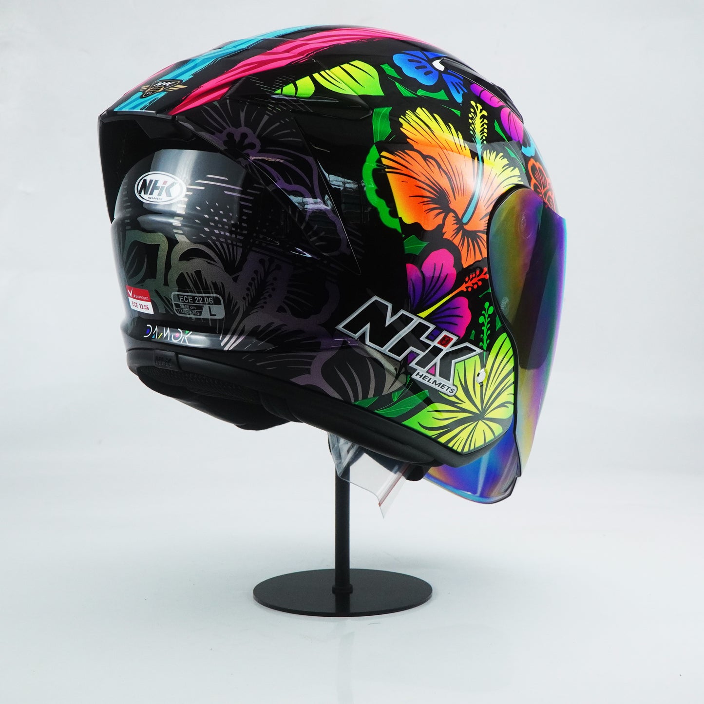 NHK Helmet S1GP S Damok #4 (Black Glossy)