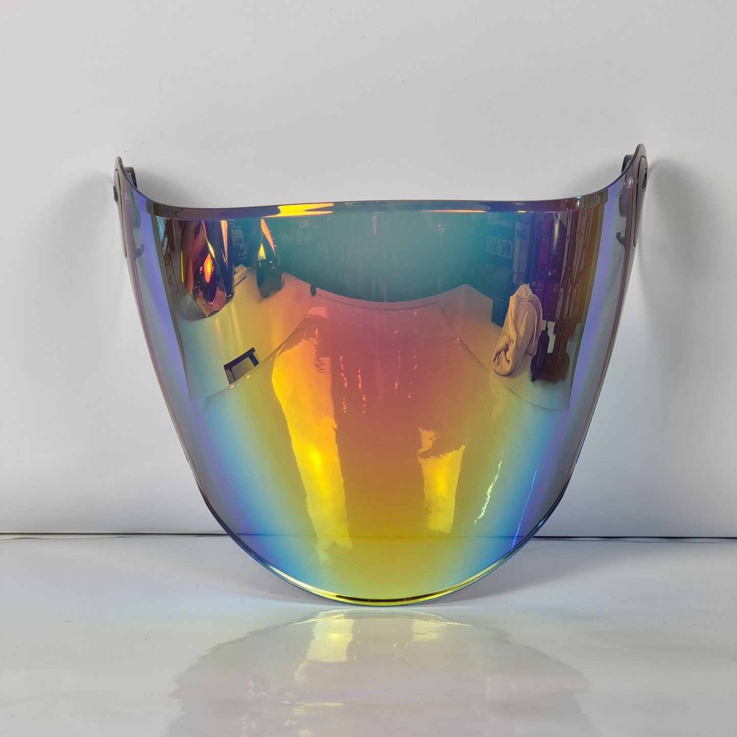 NHK R6 Visor Sparepart (Blue/Gold)