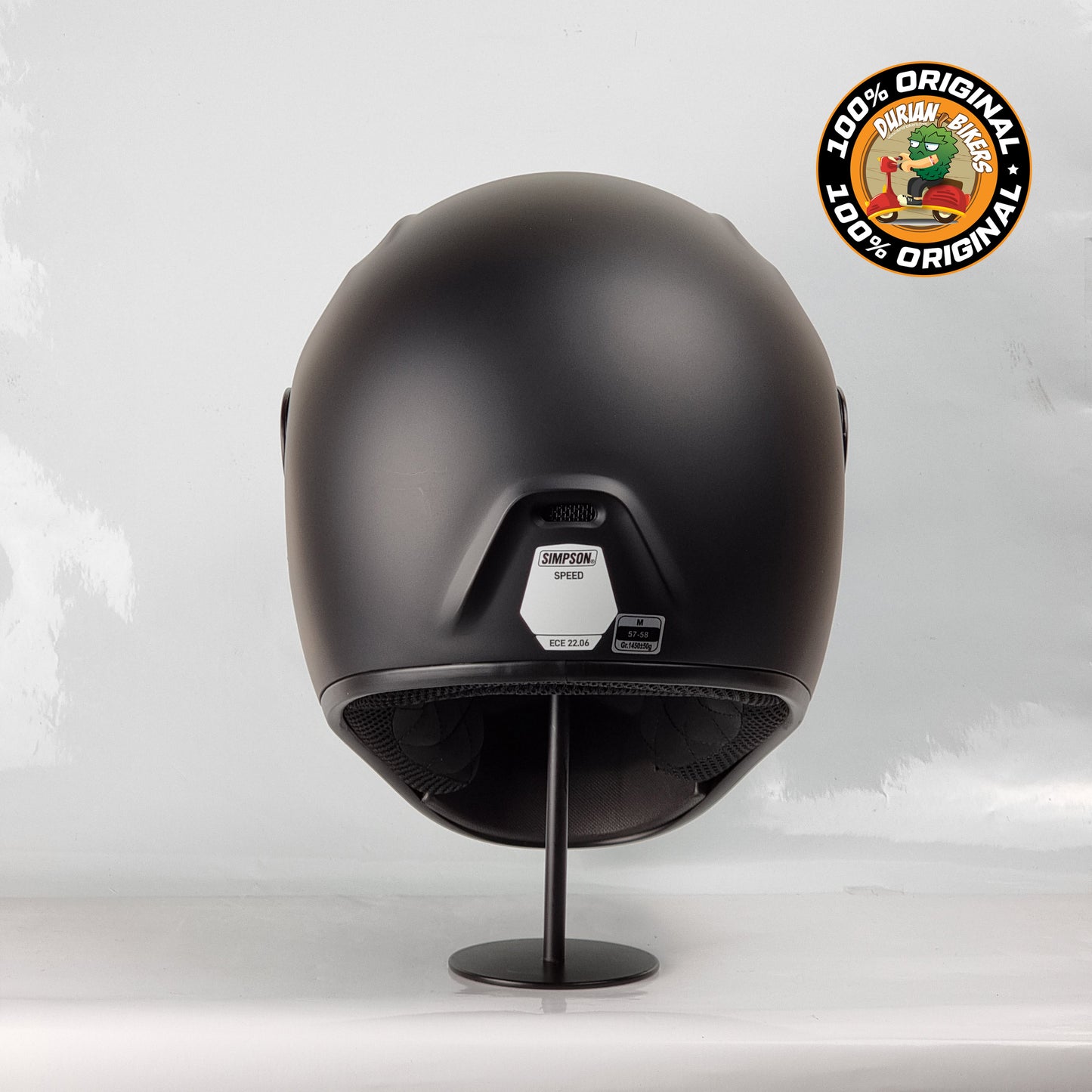Simpson Helmet Speed Bandit (Matte Black)