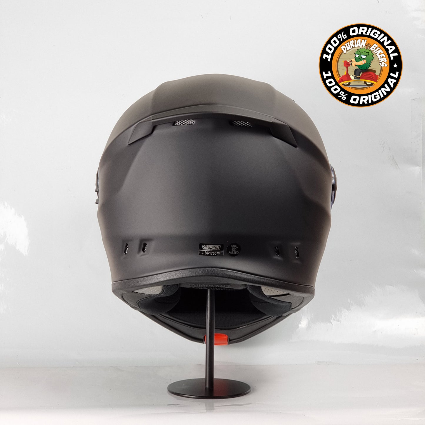 Simpson Helmet Darksome Bandit (Matte Black)