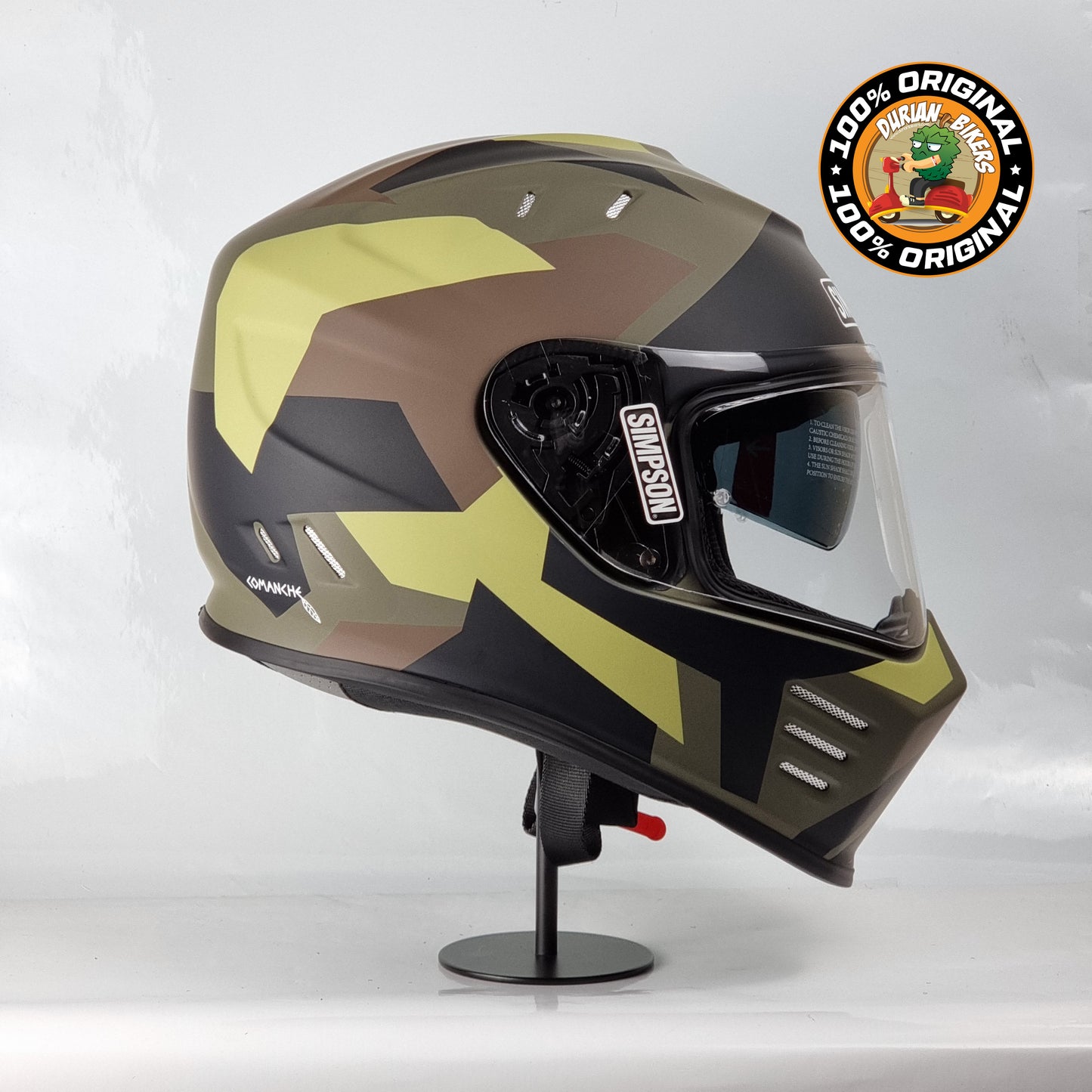 Simpson Helmet Venom Bandit (Comanche Army)