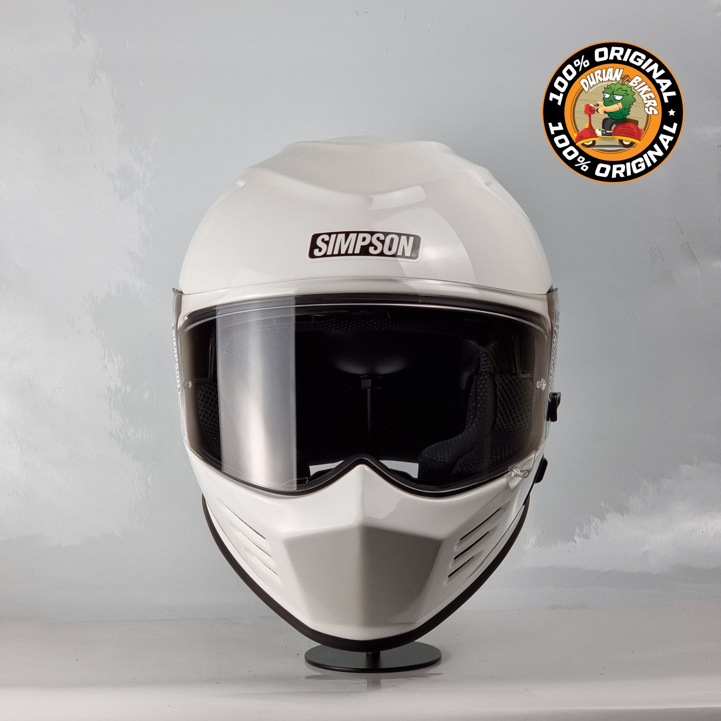 Simpson Helmet Venom Bandit (Gloss White)