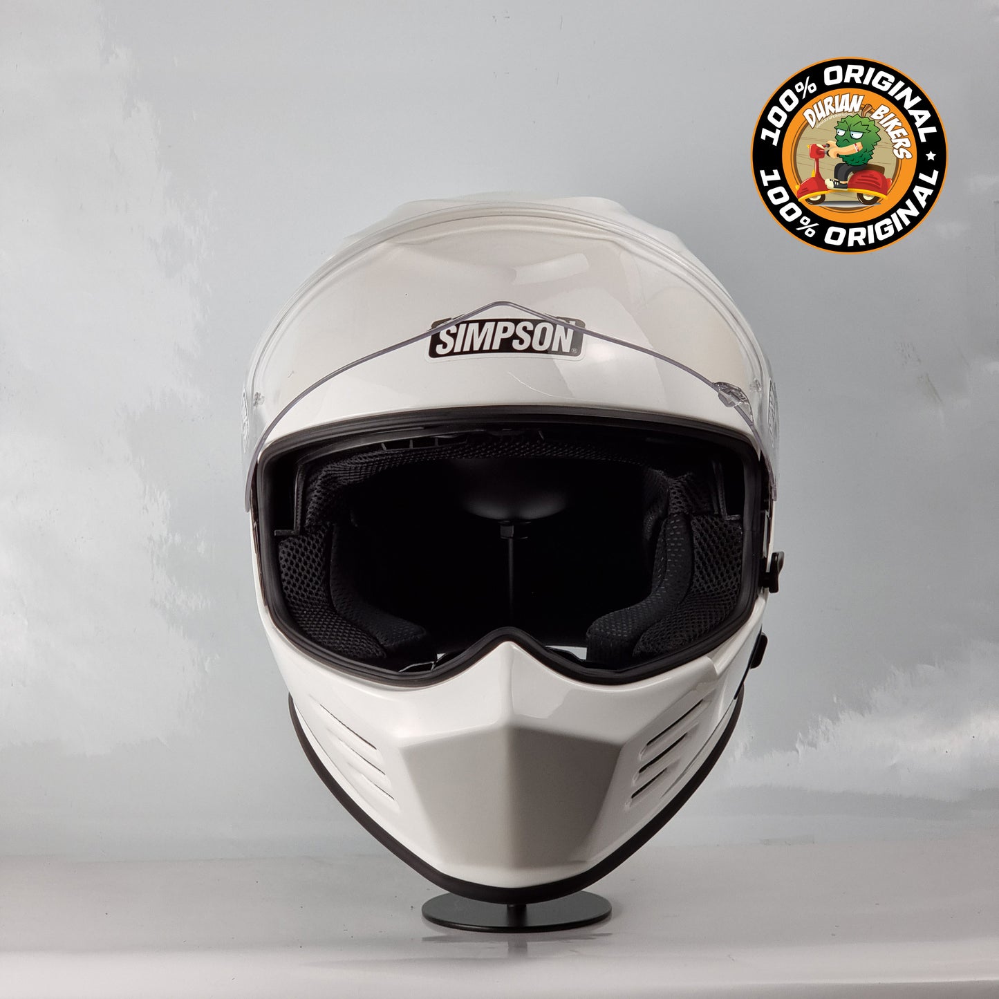 Simpson Helmet Venom Bandit (Gloss White)