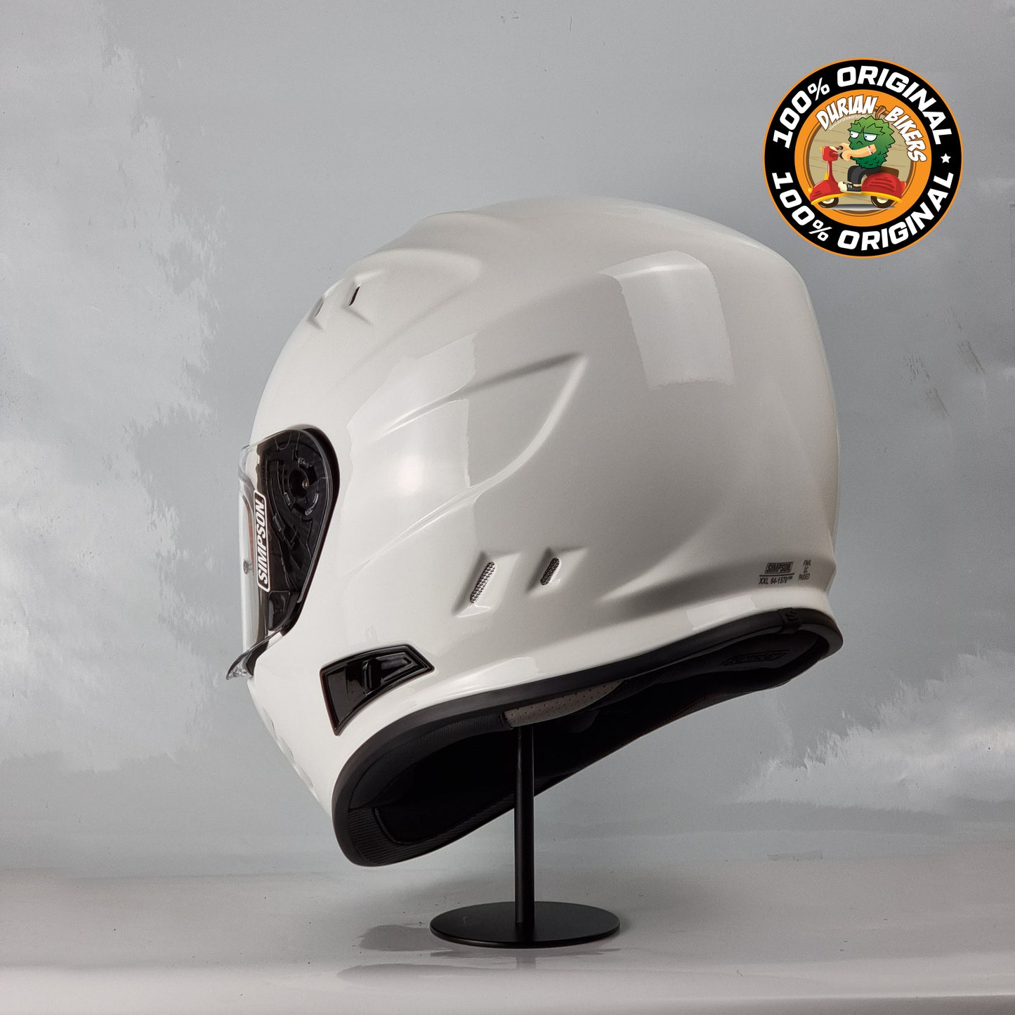 Simpson Helmet Venom Bandit (Gloss White)