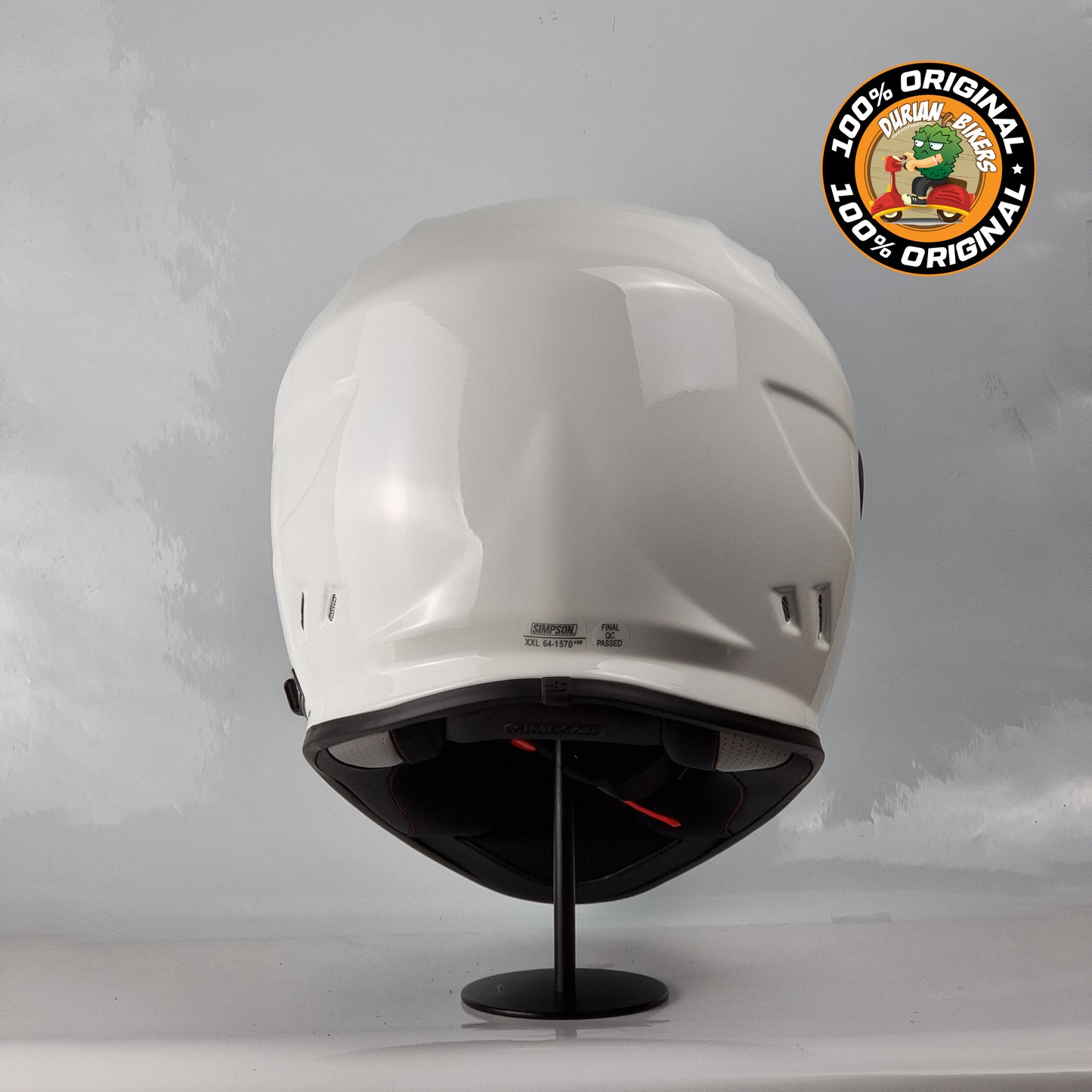 Simpson Helmet Venom Bandit (Gloss White)