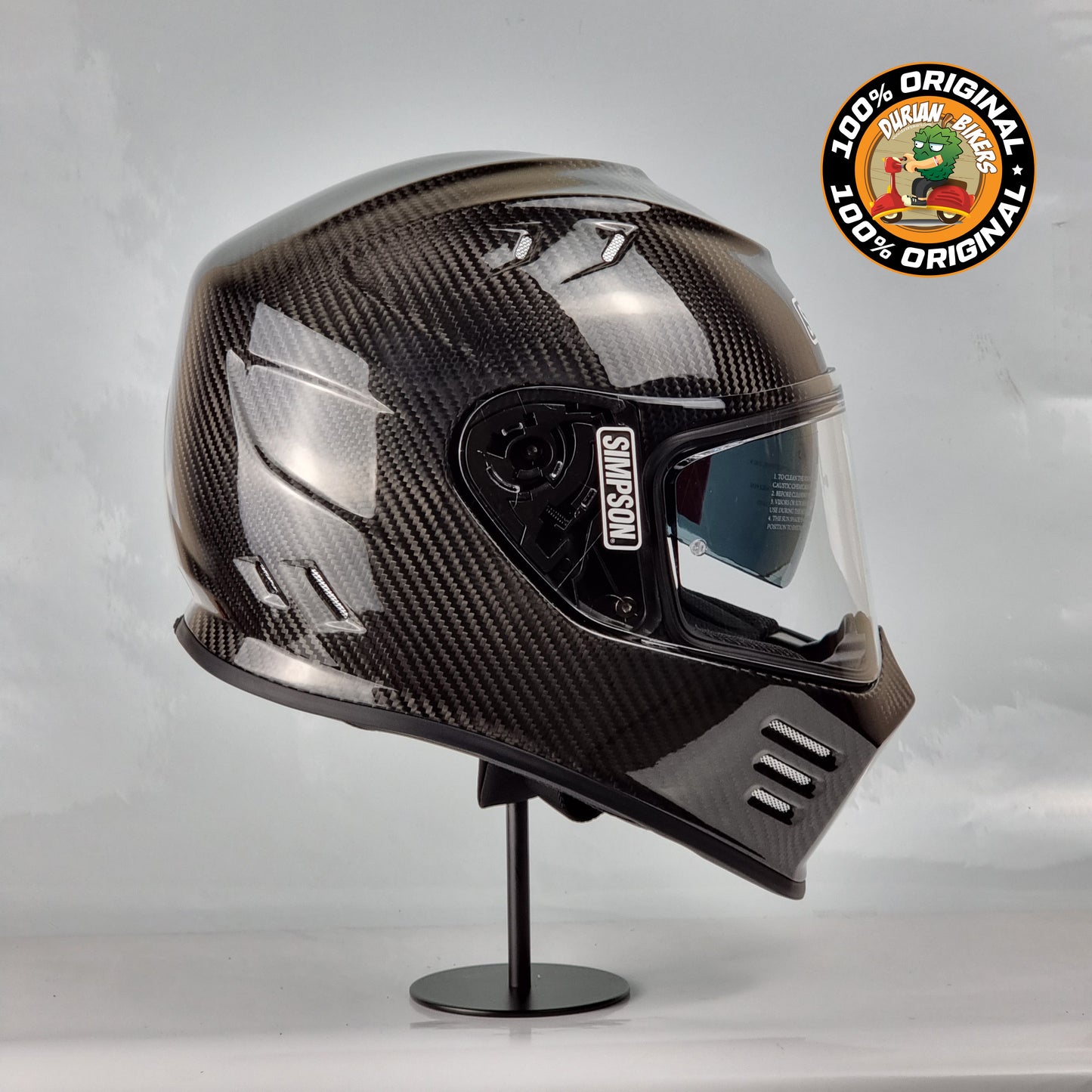 Simpson Helmet Venom Bandit (Carbon)