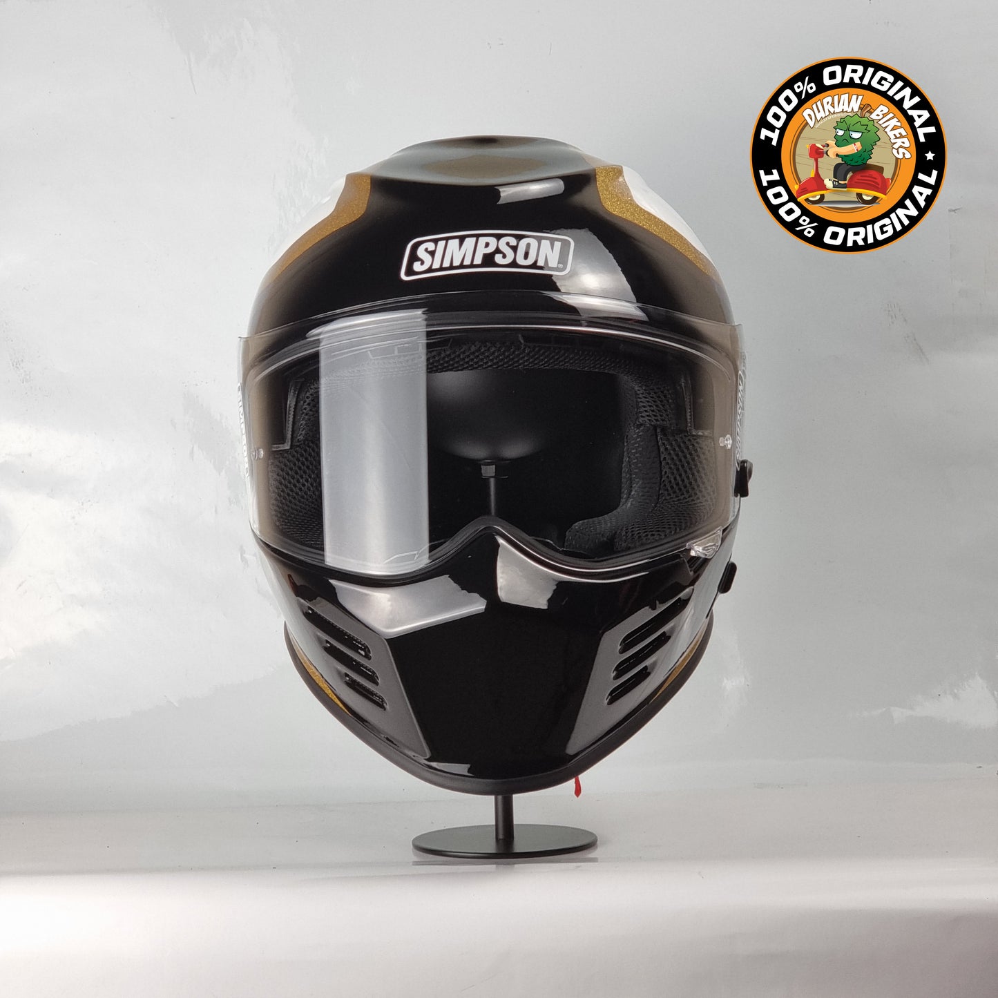 Simpson Helmet Venom Bandit (Tanto Gold)