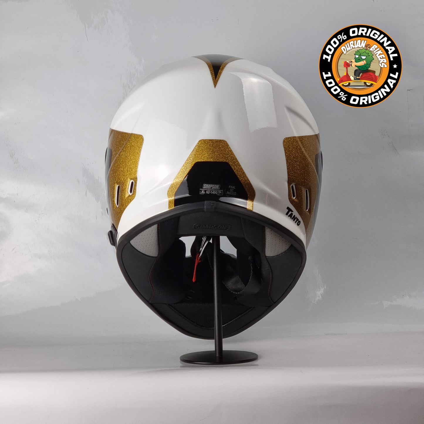 Simpson Helmet Venom Bandit (Tanto Gold)