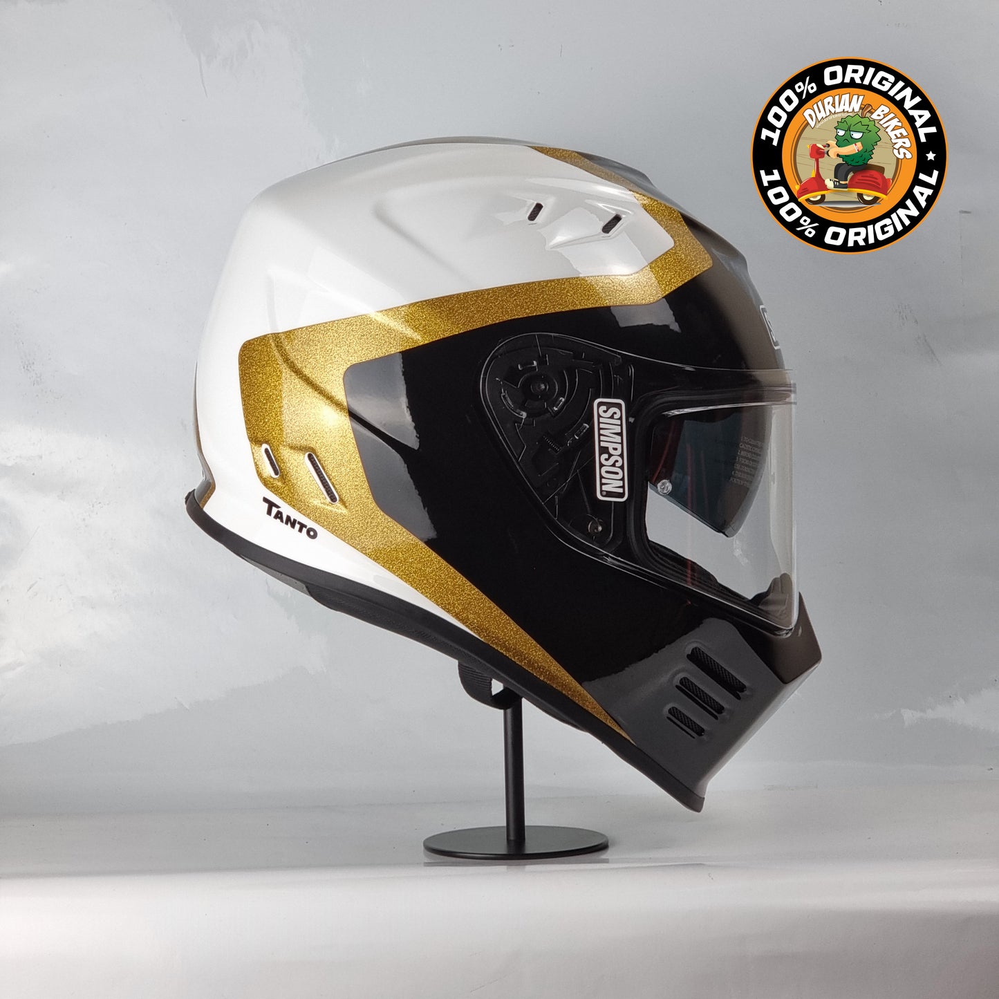 Simpson Helmet Venom Bandit (Tanto Gold)