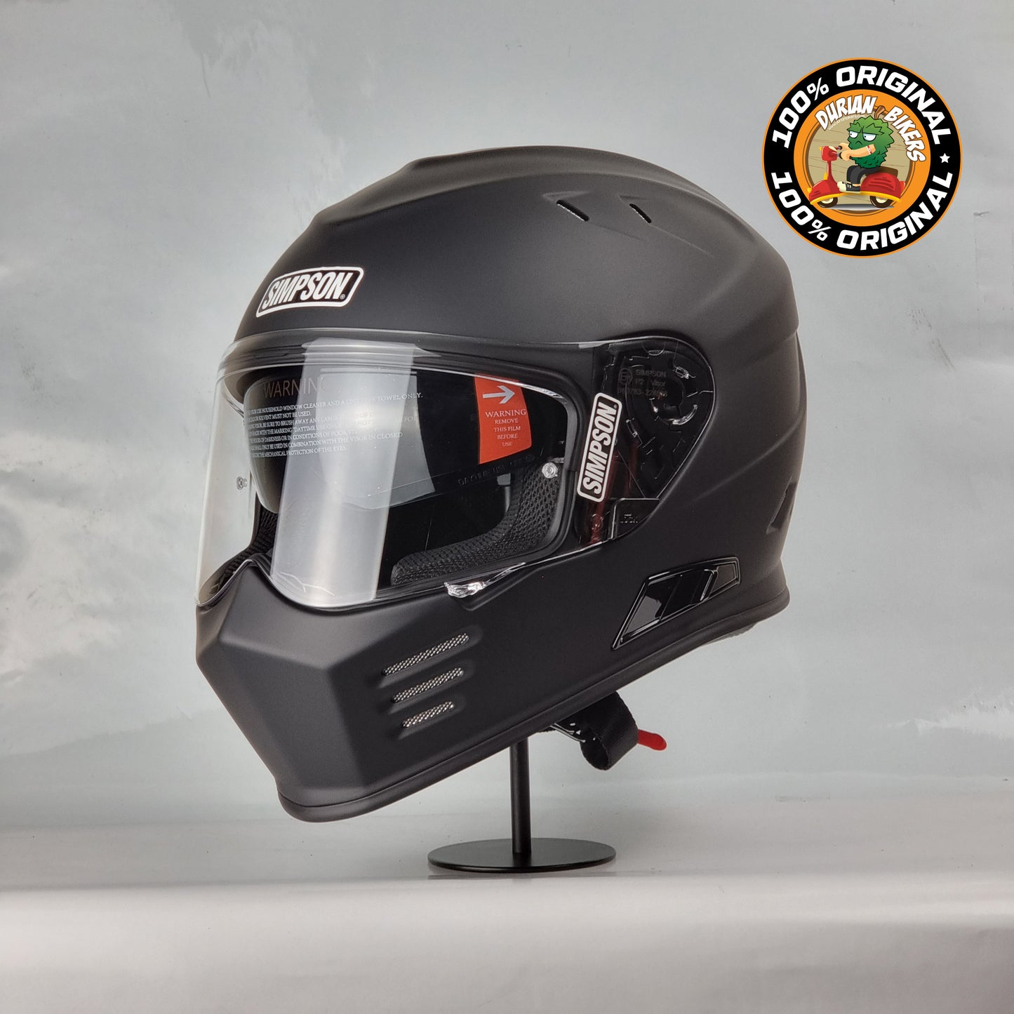 Simpson Helmet Venom Bandit (Matte Black)