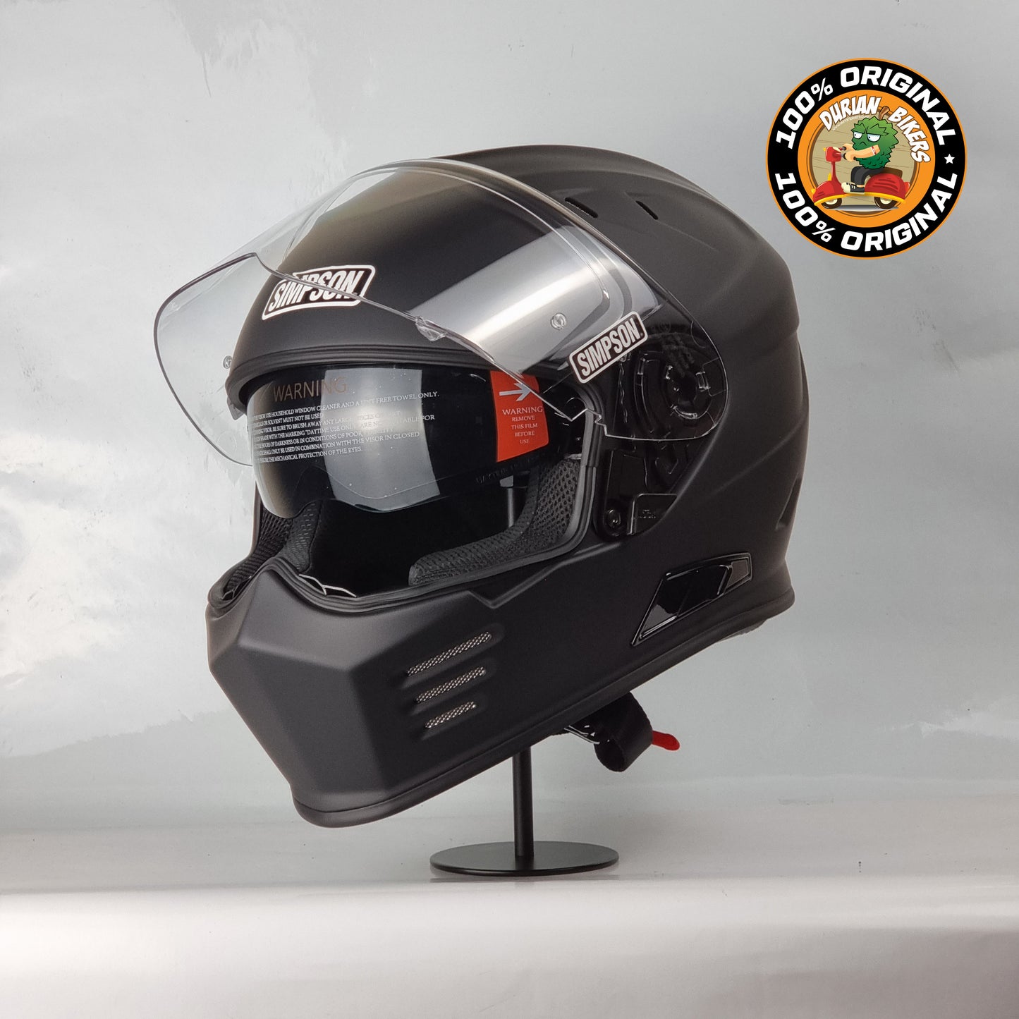 Simpson Helmet Venom Bandit (Matte Black)