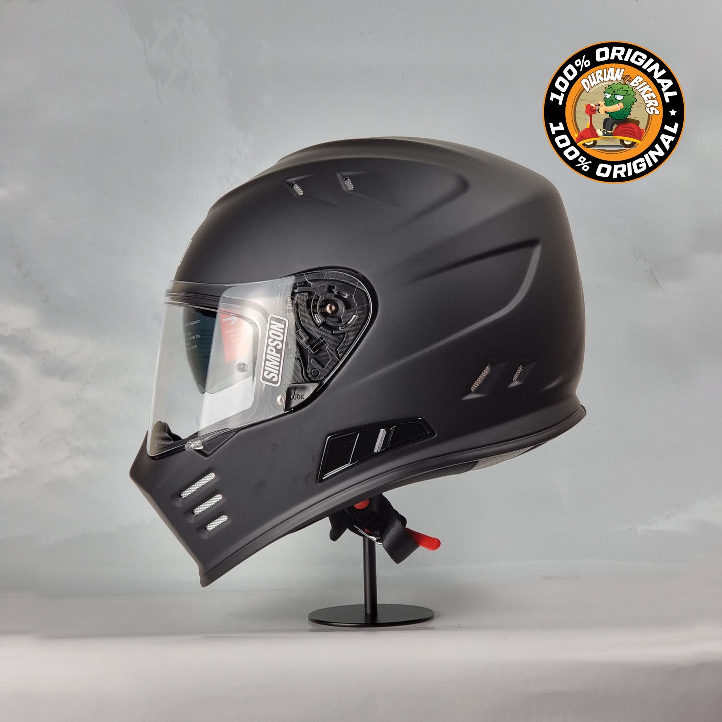 Simpson Helmet Venom Bandit (Matte Black)