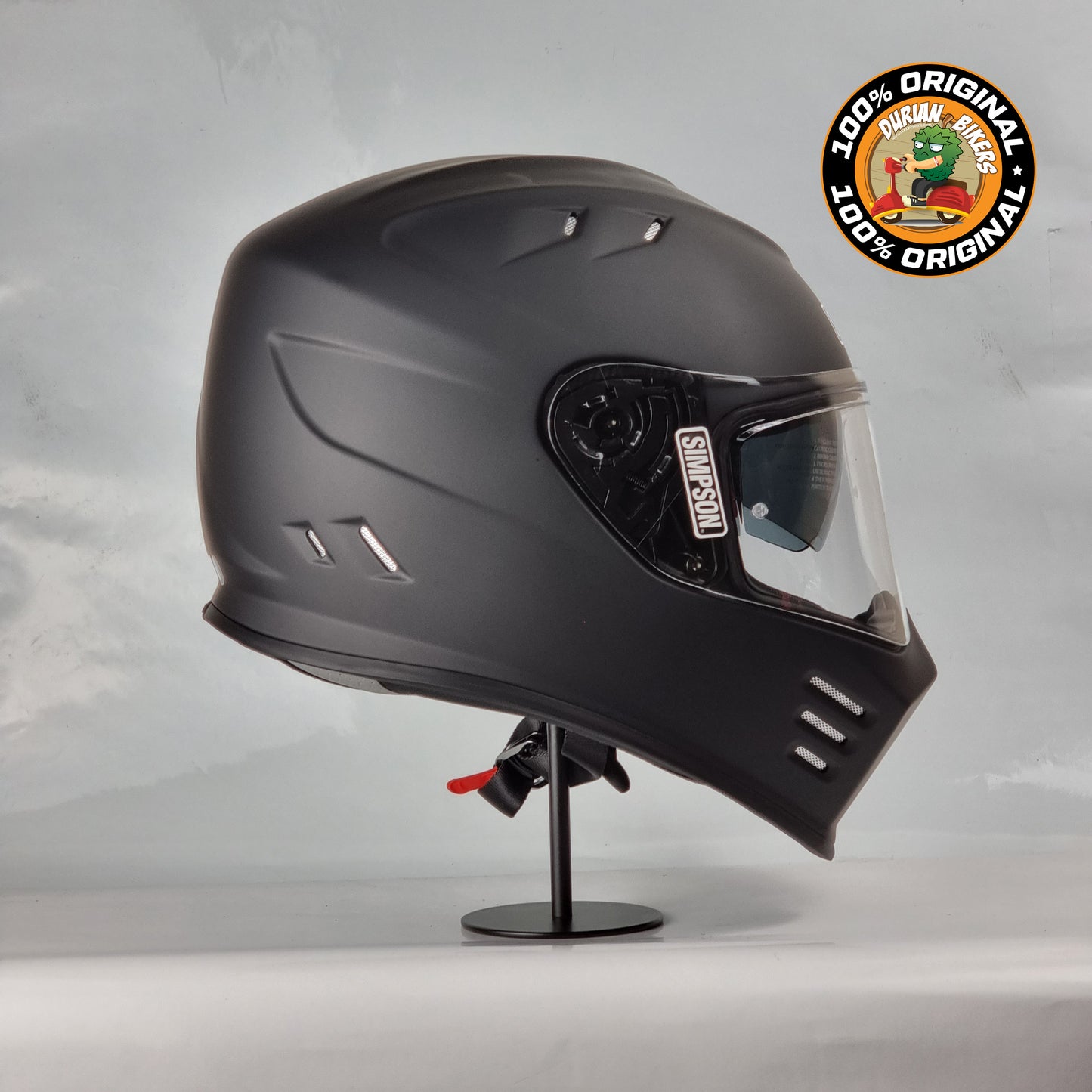 Simpson Helmet Venom Bandit (Matte Black)