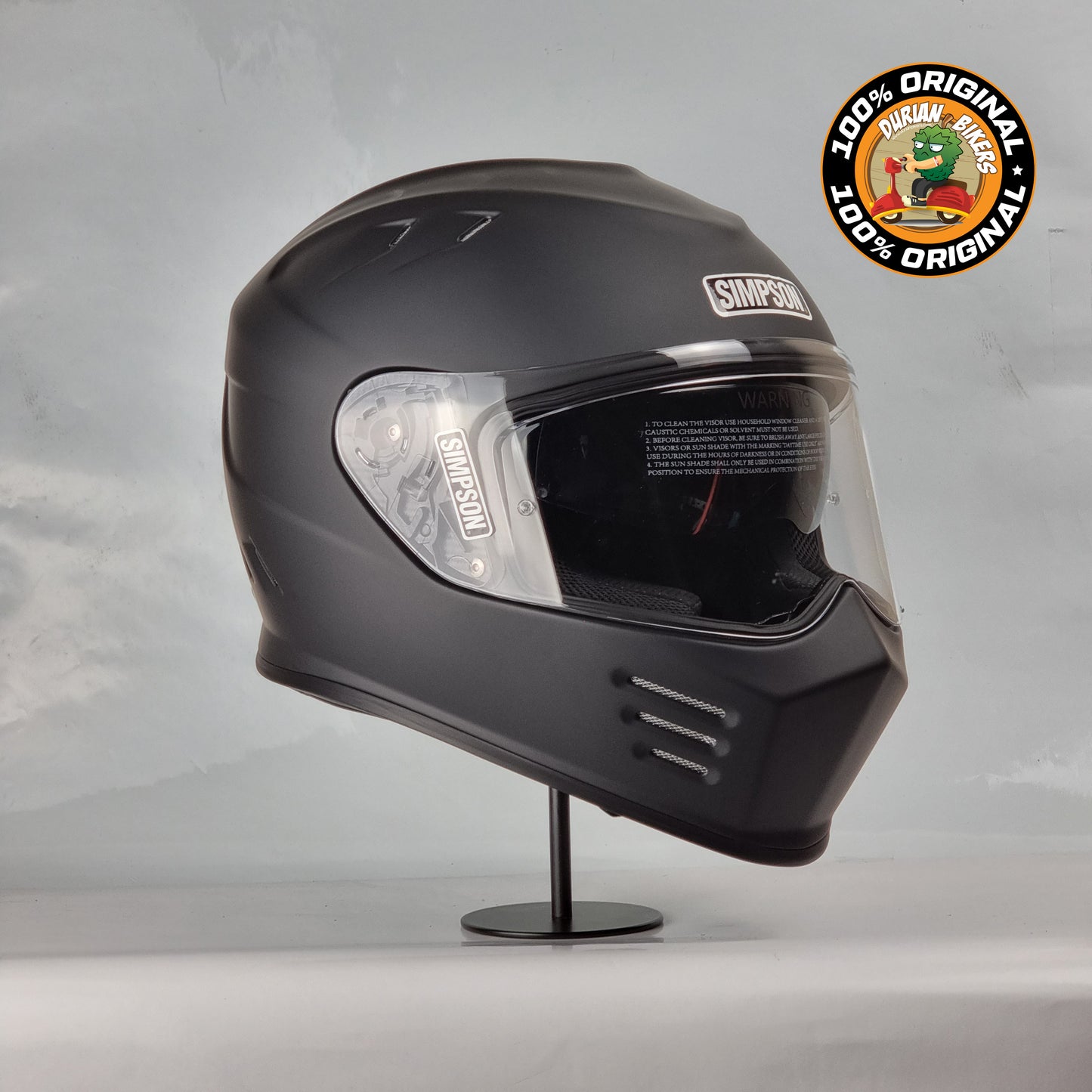 Simpson Helmet Venom Bandit (Matte Black)