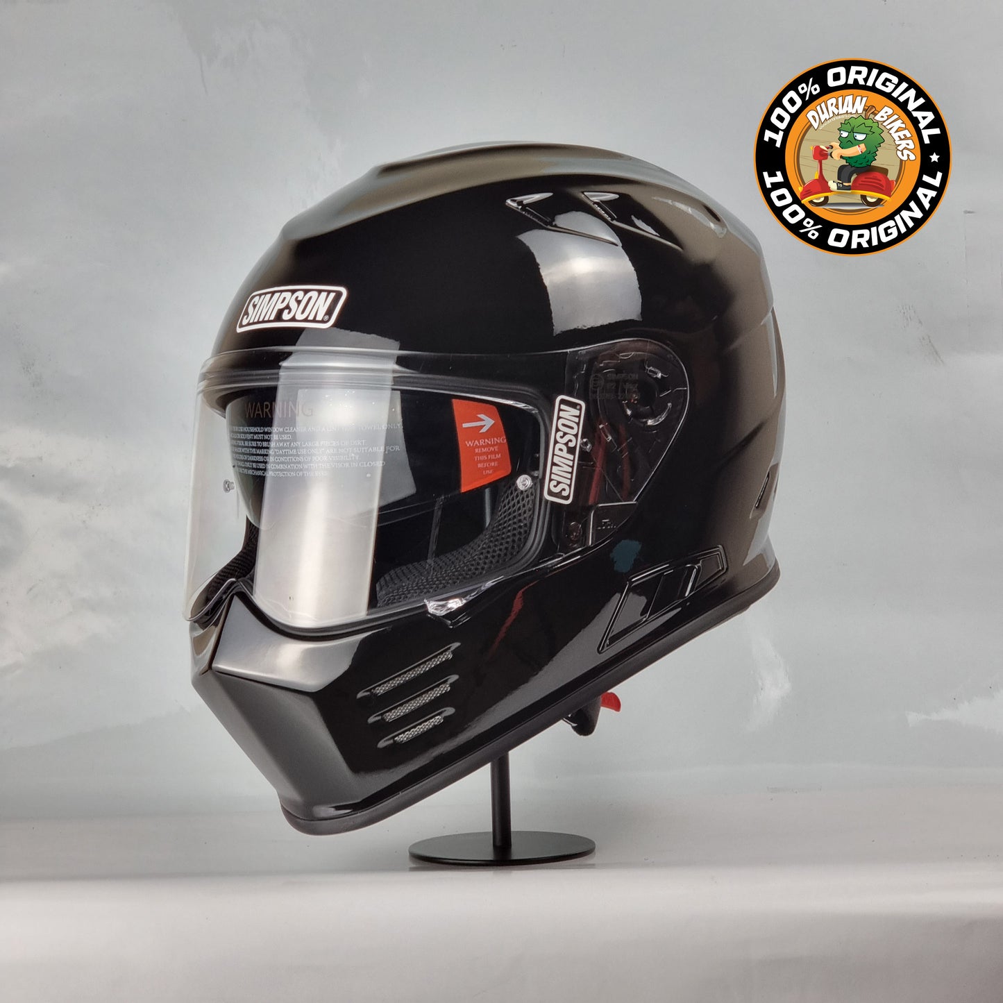 Simpson Helmet Venom Bandit (Gloss Black)