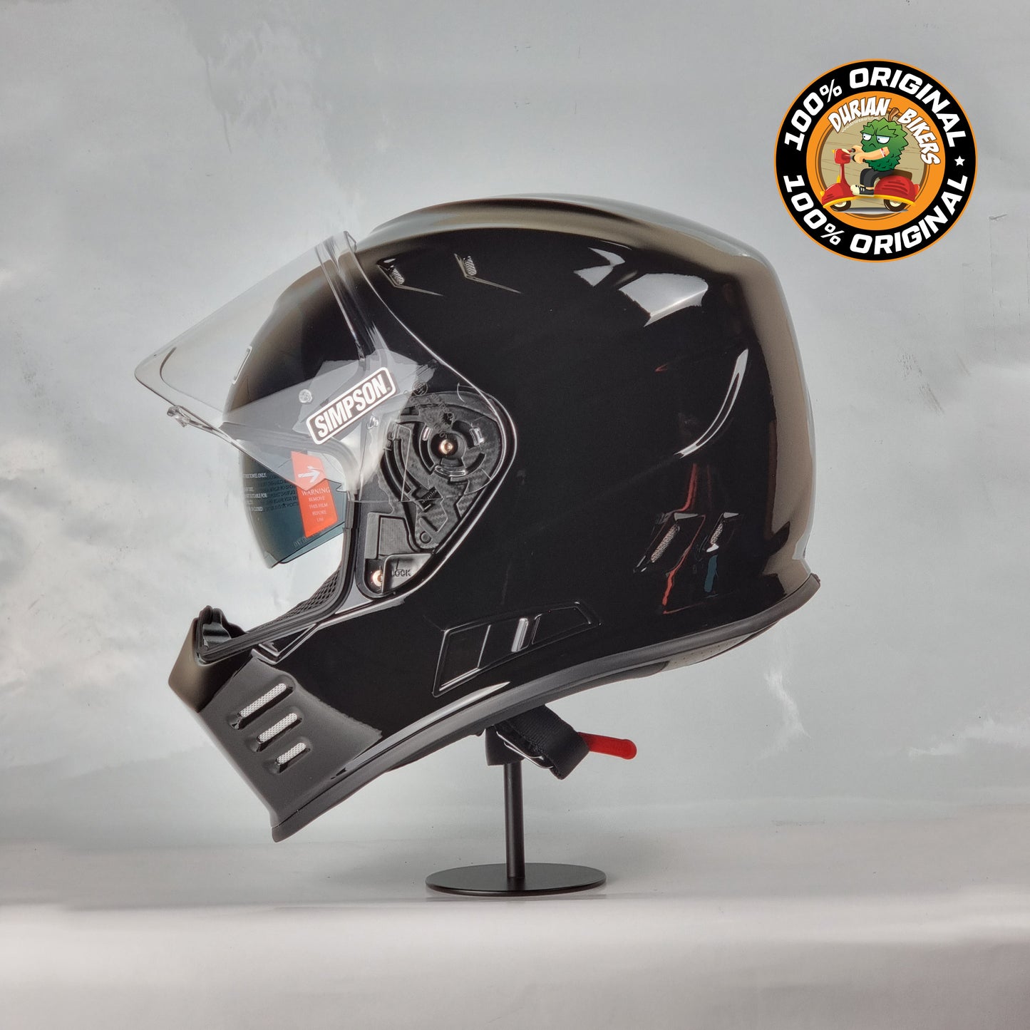 Simpson Helmet Venom Bandit (Gloss Black)