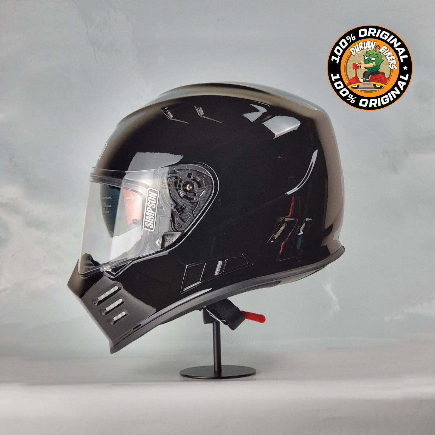 Simpson Helmet Venom Bandit (Gloss Black)