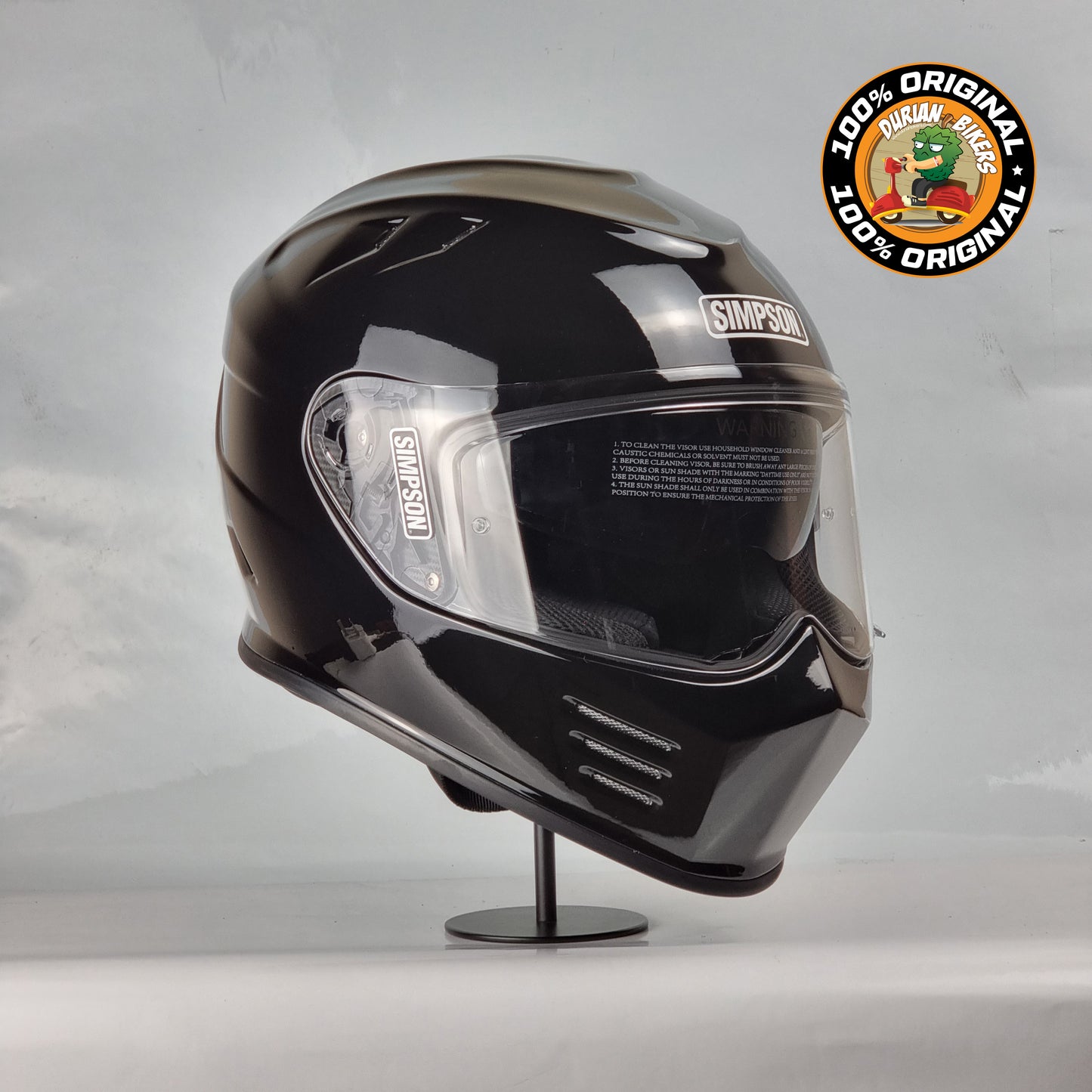 Simpson Helmet Venom Bandit (Gloss Black)