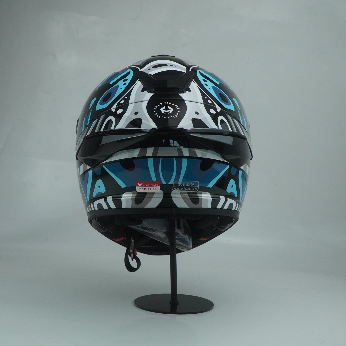 NHK Helmet K5R SV Nebula (Black/Tosca Glossy)