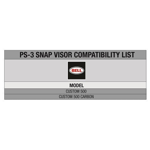Bell Visor Sparepart for Custom 500 PS-3 Snap (Snap Shield Pink Gradient)