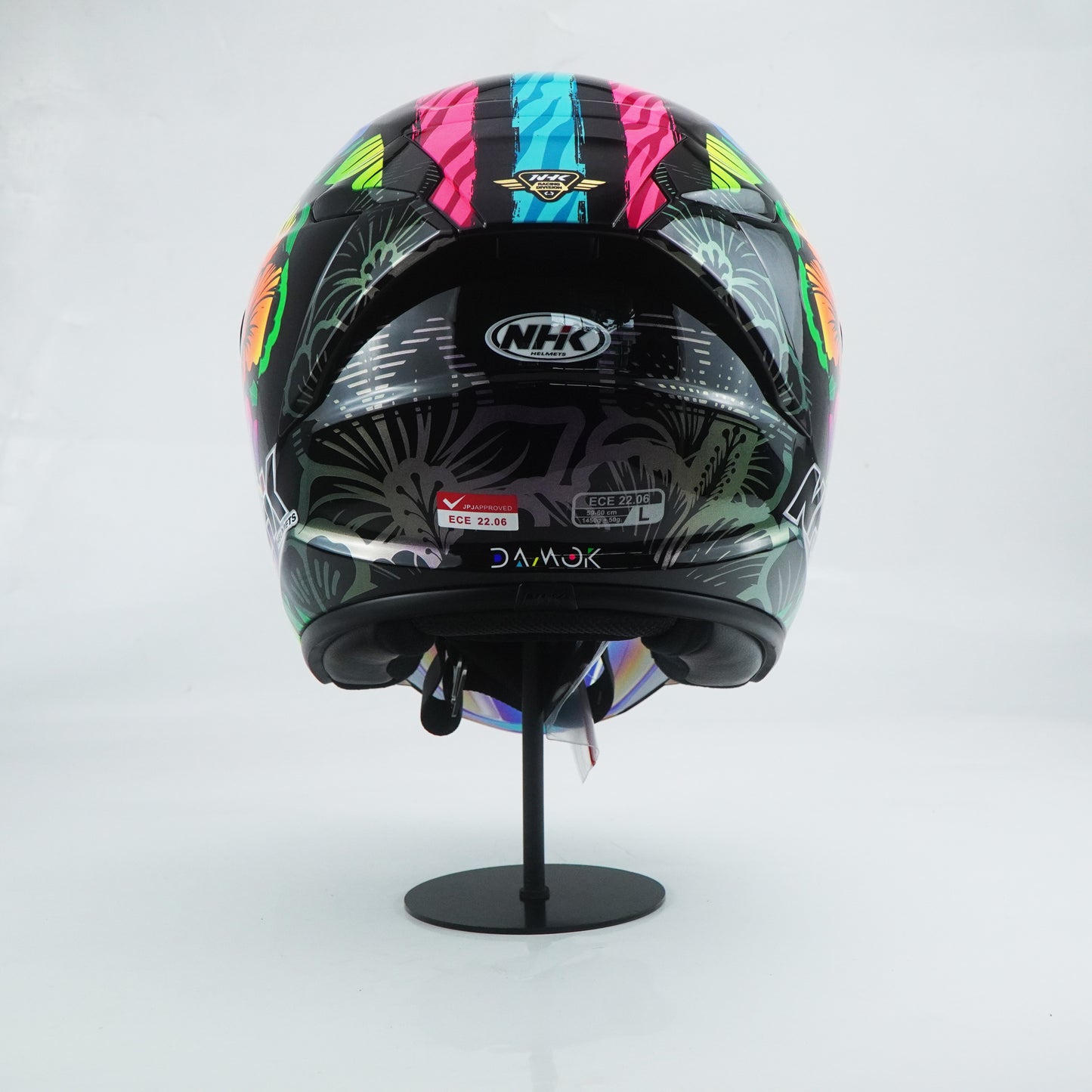 NHK Helmet S1GP S Damok #4 (Black Glossy)