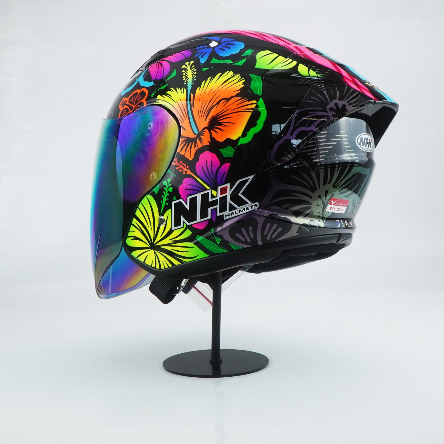 NHK Helmet S1GP S Damok #4 (Black Glossy)