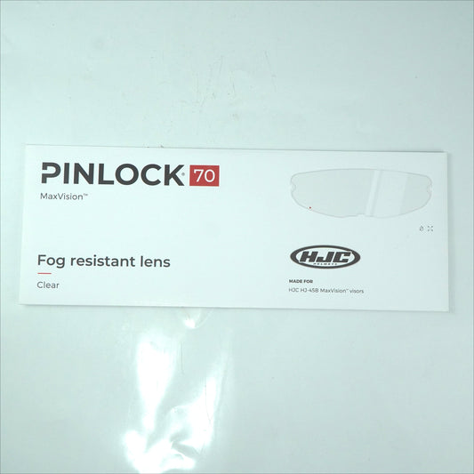 HJC Helmet Pinlock Sparepart HJ-45B for F100 (Clear) (Large)