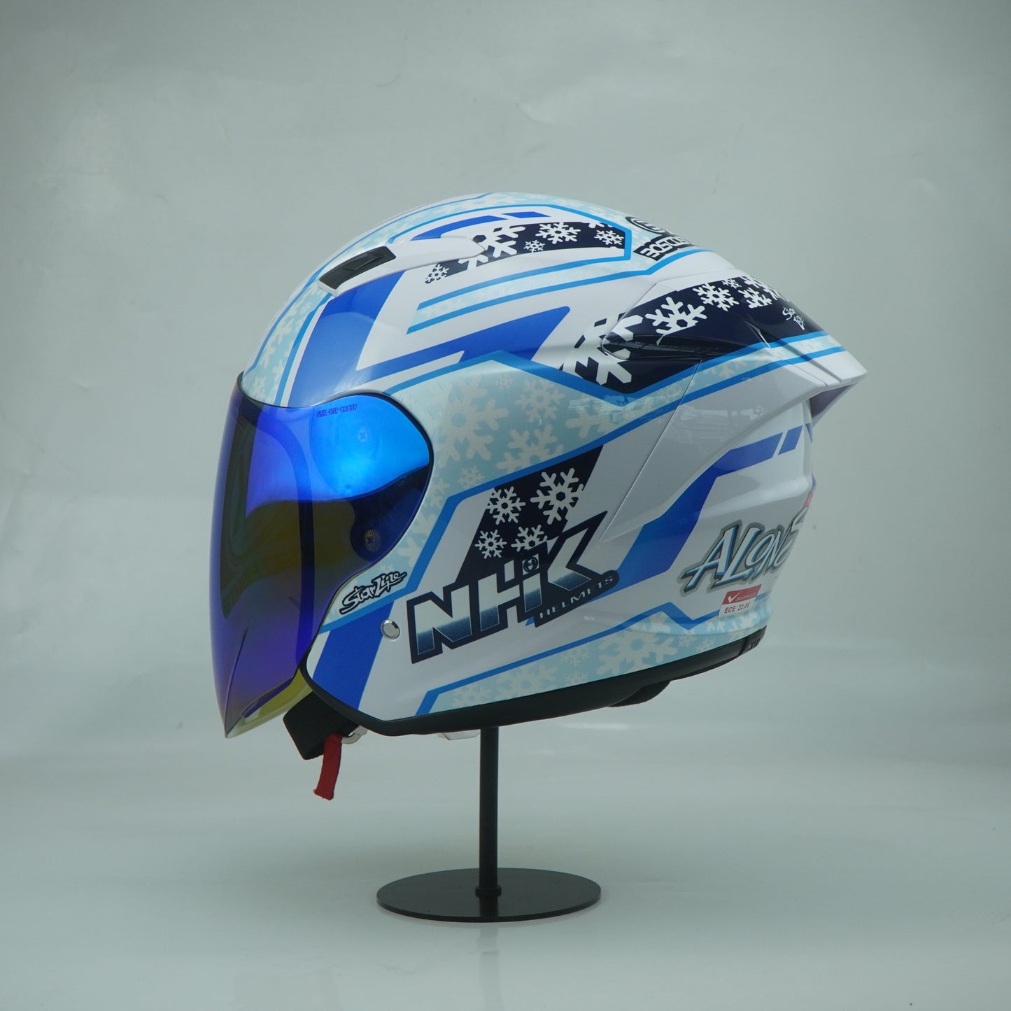 NHK Helmet S1GP S Alonso #13 (White Glossy)