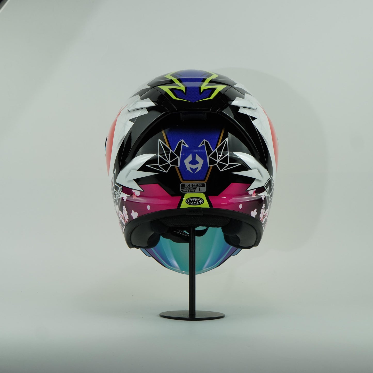 NHK Helmet S1GP S Alonso #4 (Black Blue Glossy)