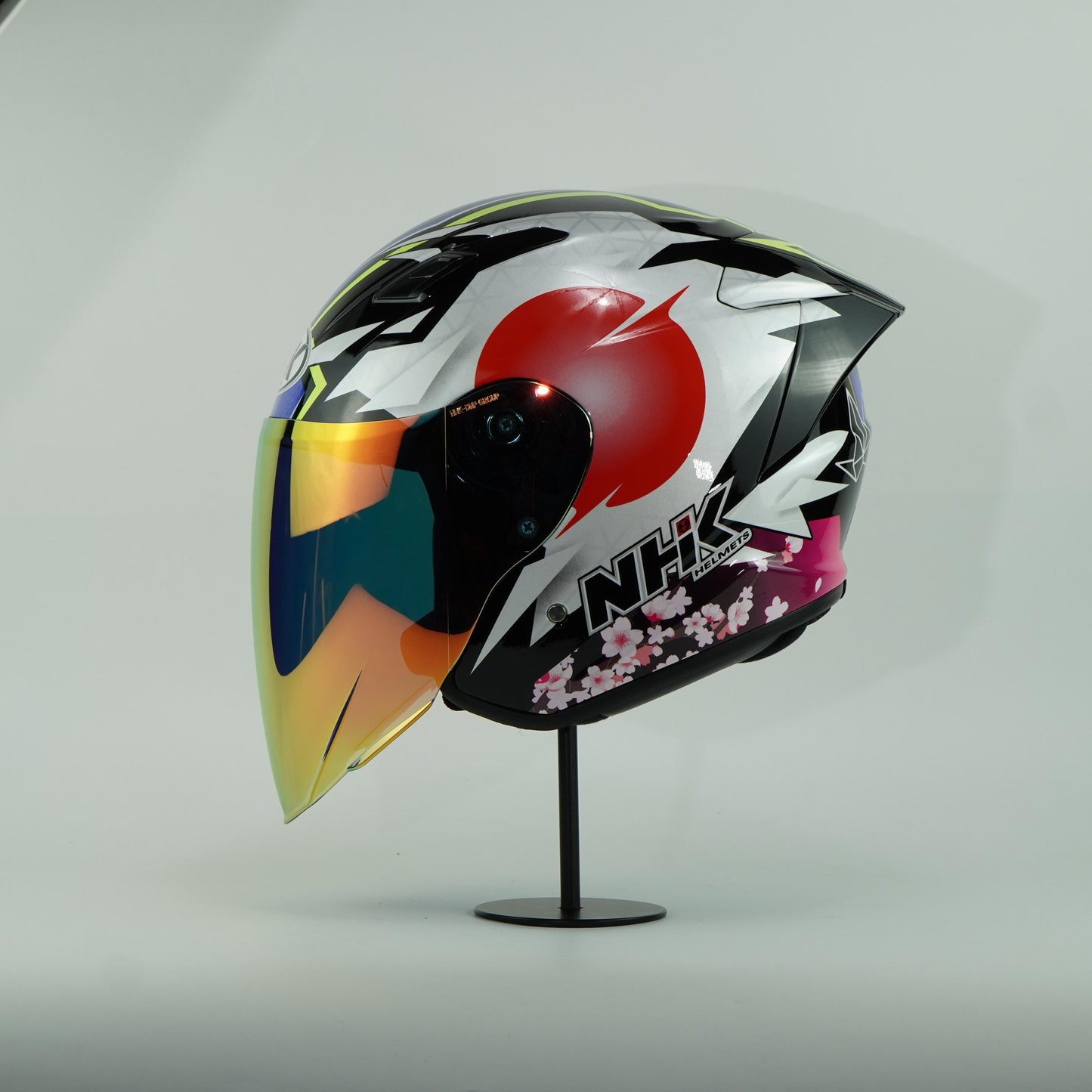 NHK Helmet S1GP S Alonso #4 (Black Blue Glossy)