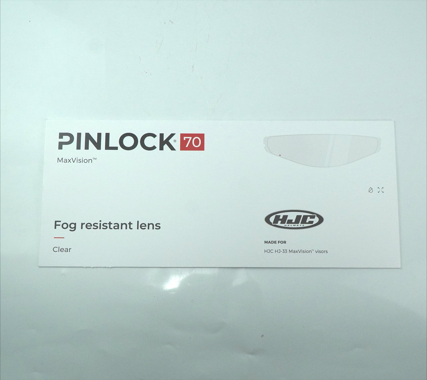 HJC Helmet Pinlock Sparepart HJ-33 for i90 and i91 (Clear)