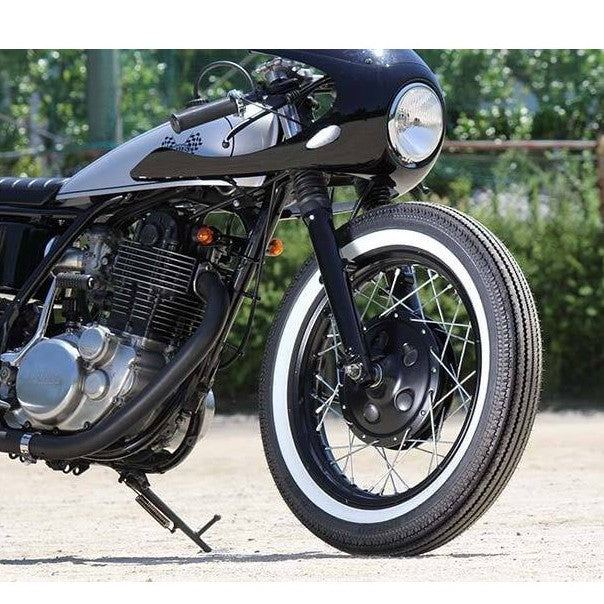 Shinko Tyres Series E270  Zig Zag WHITE WALL Super Classic Harley Davidson CafeRacer 3.0 4.0 4.5 5.0 16 18 19 21