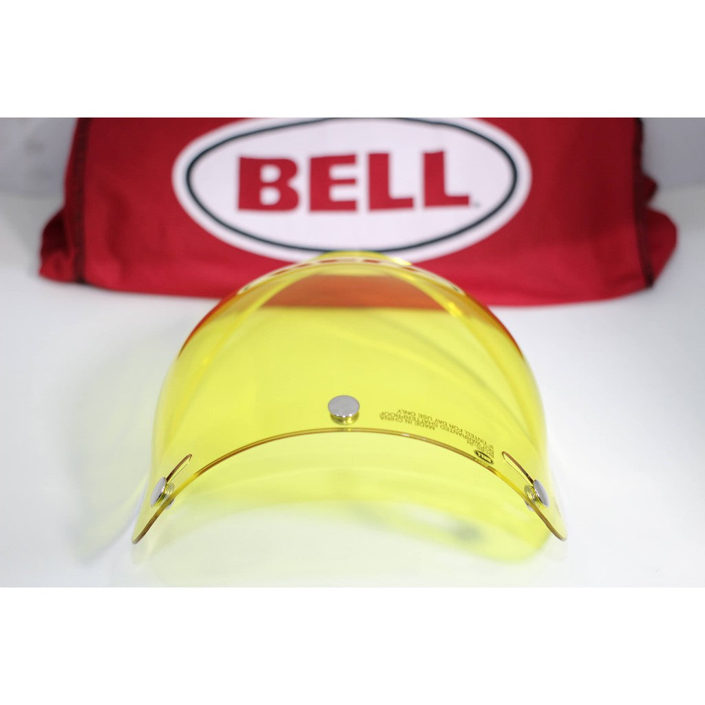 Bell Visor Sparepart for Custom 500 PS-3 Snap (Bubble Shield Yellow)