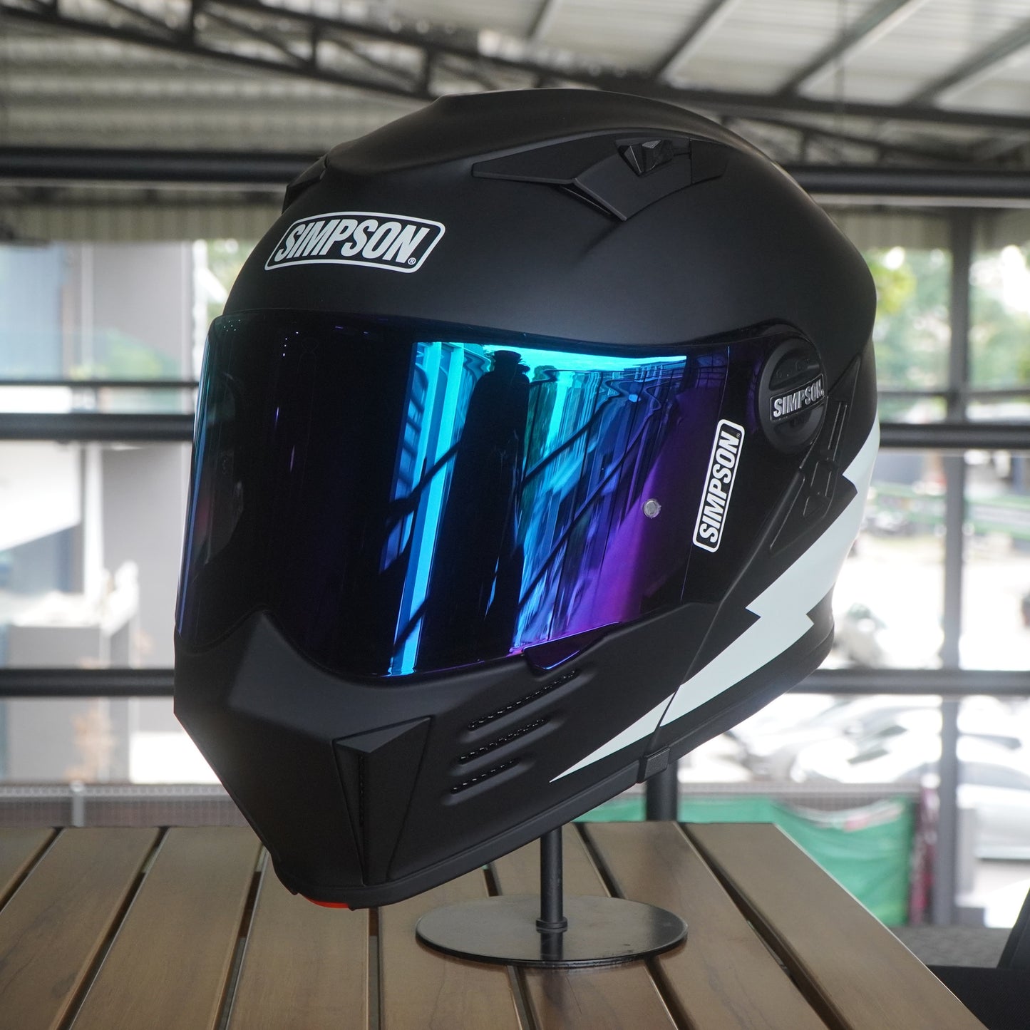 Simpson Helmet Darksome Bandit (Glow In The Dark)