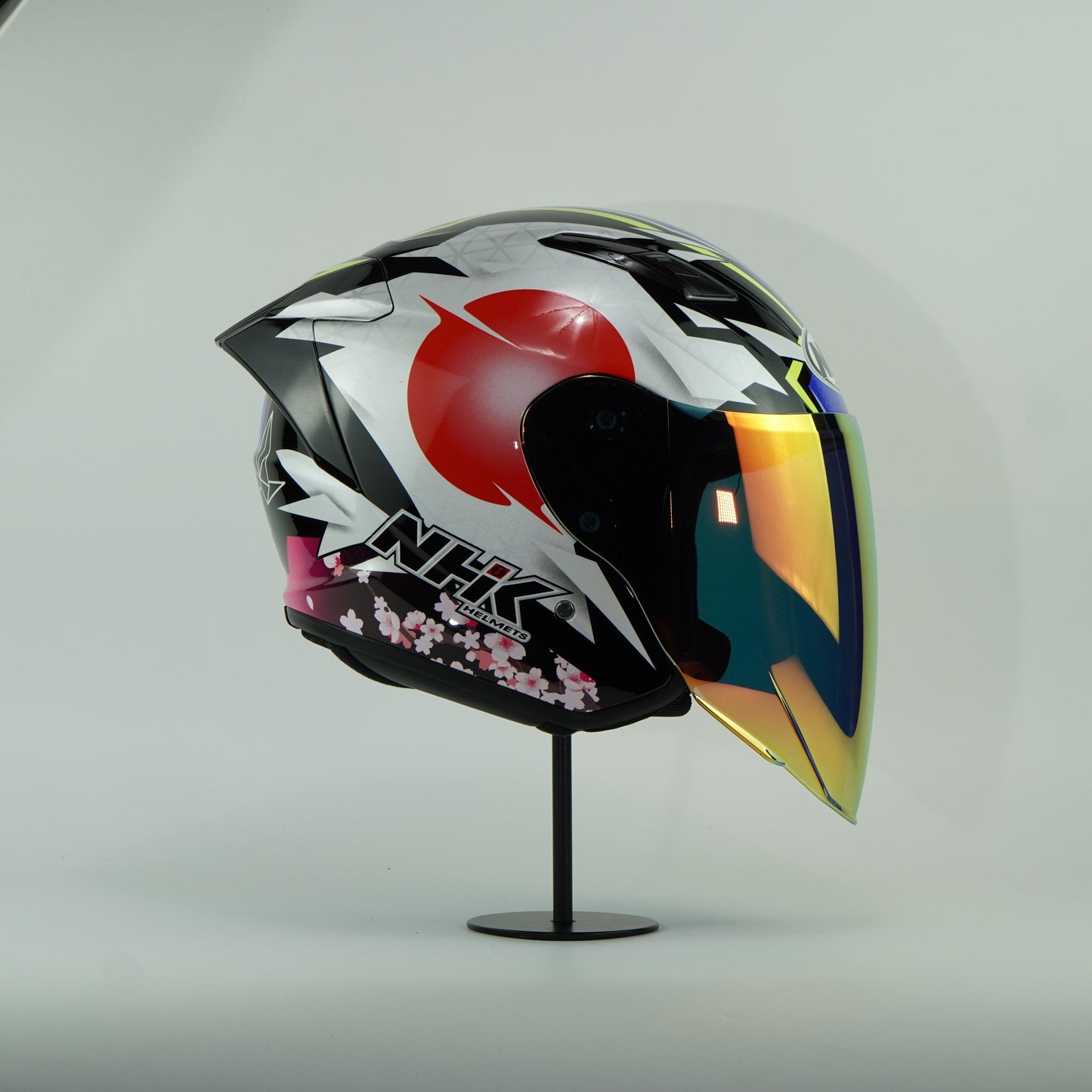 NHK Helmet S1GP S Alonso #4 (Black Blue Glossy)