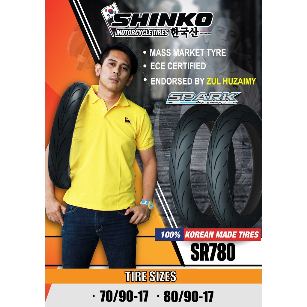 SHINKO SR016 Kapcai Scooter Tayar Tire Tyre 70/90-17 80/90-17 90/80-17 70/90-14 80/90-14 120/70-17 110/70-17, 110/70-13