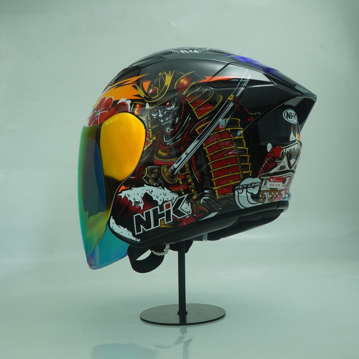NHK Helmet S1GP S Nobunaga (BlackGlossy)