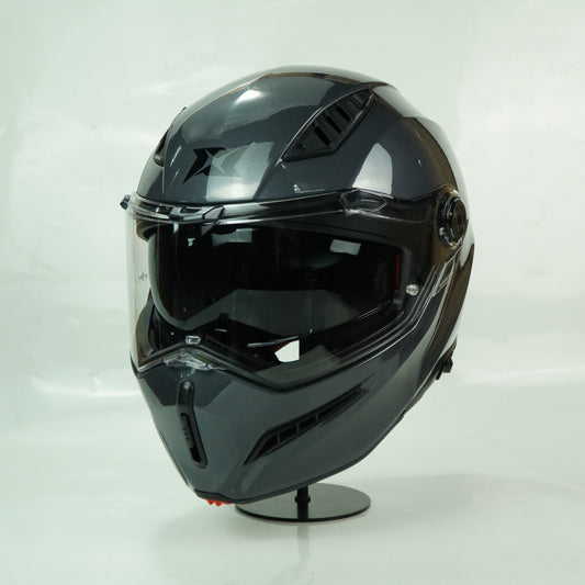 Axxis Helmet Ghost Fighter (Solid A12 Gloss Gray)