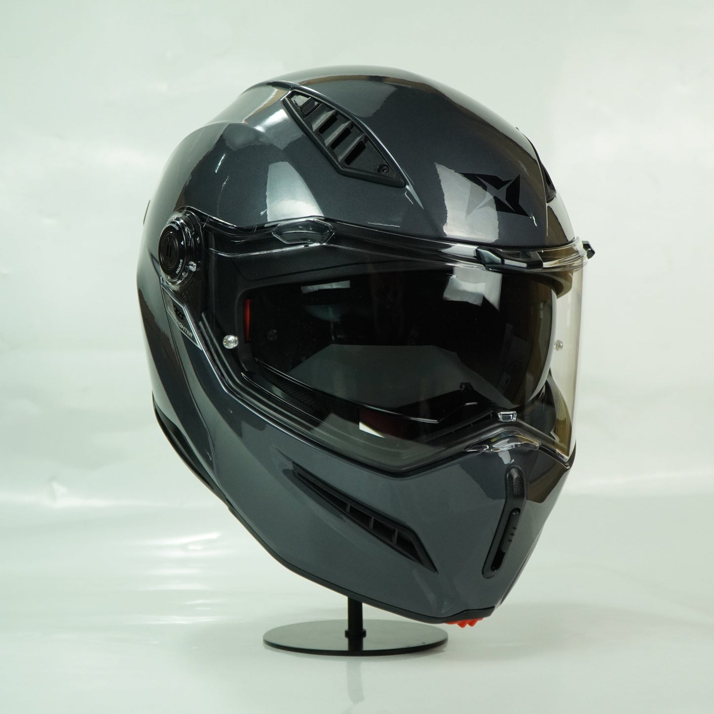 Axxis Helmet Ghost Fighter (Solid A12 Gloss Gray)