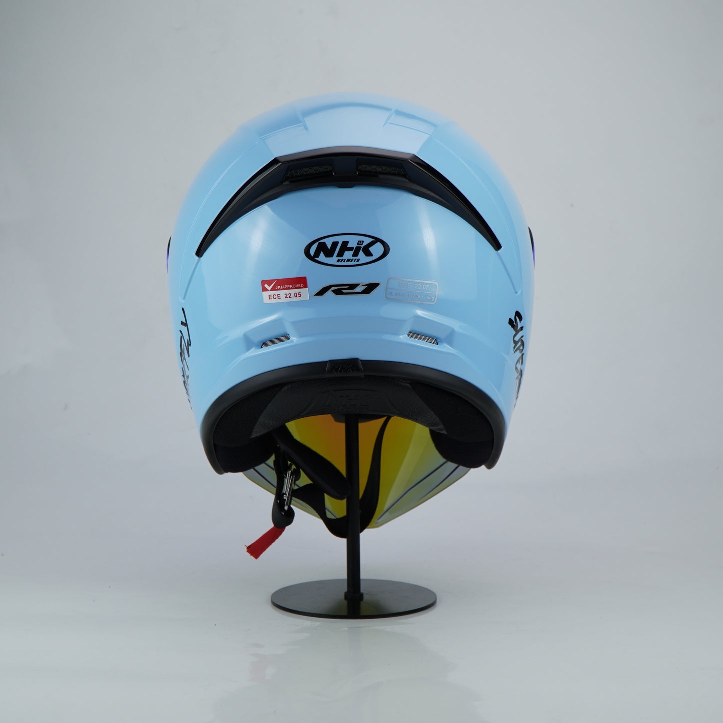 NHK Helmet R1S Solid (T.Blue)