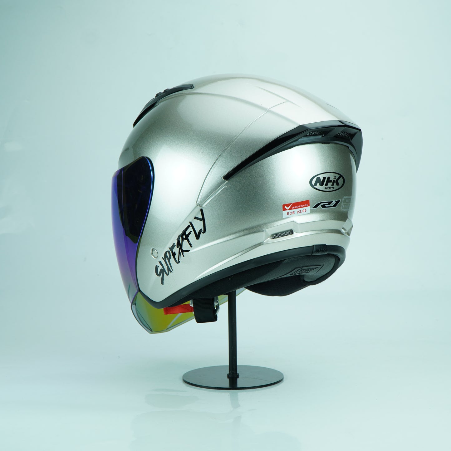 NHK Helmet R1S Solid (Beige Metallic)