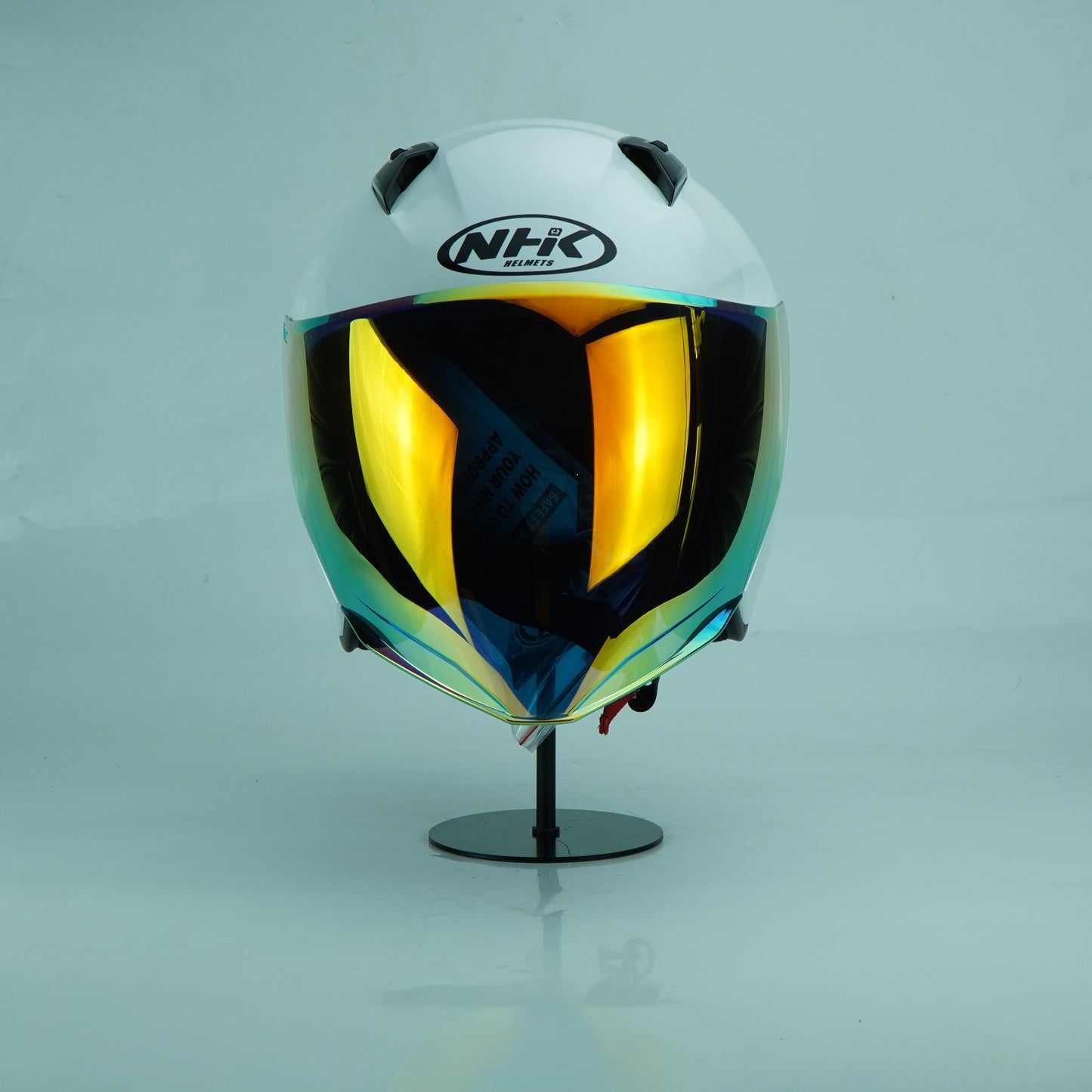 NHK Helmet R1S Solid (Pearl White)