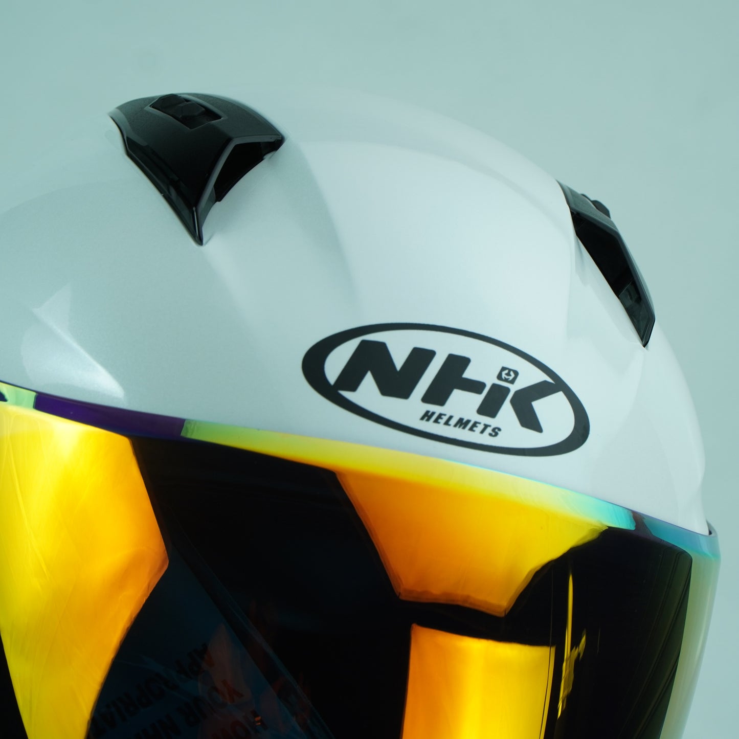 NHK Helmet R1S Solid (Pearl White)