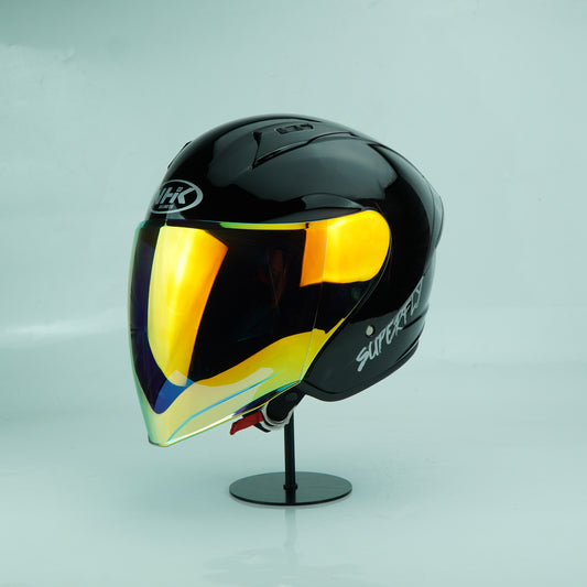 NHK Helmet R1S Solid (Midnight Black)