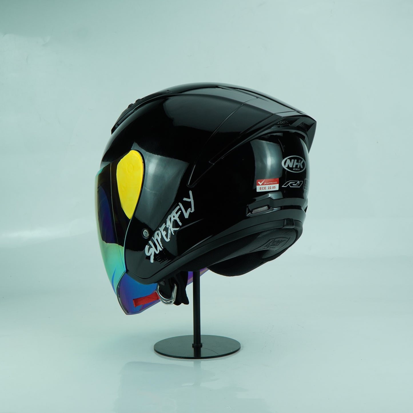 NHK Helmet R1S Solid (Midnight Black)