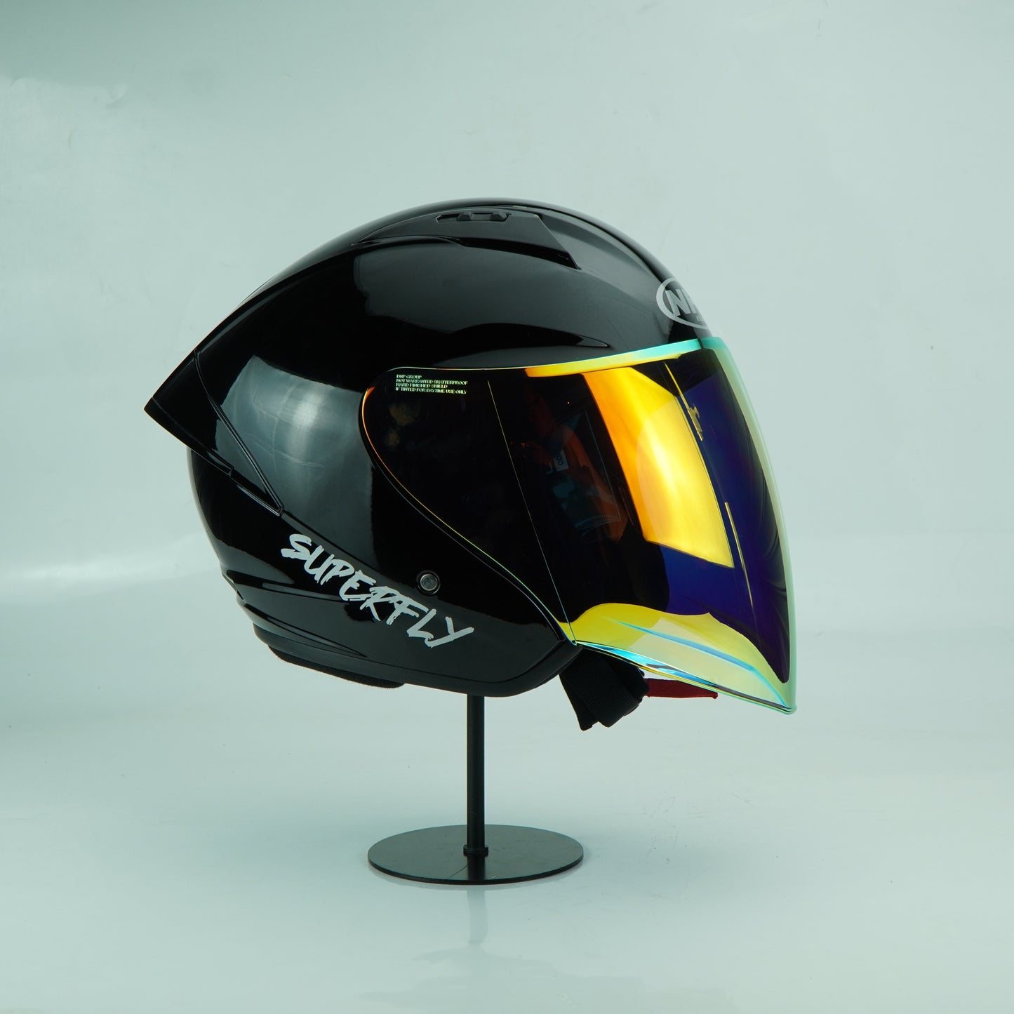 NHK Helmet R1S Solid (Black Denim Mett)